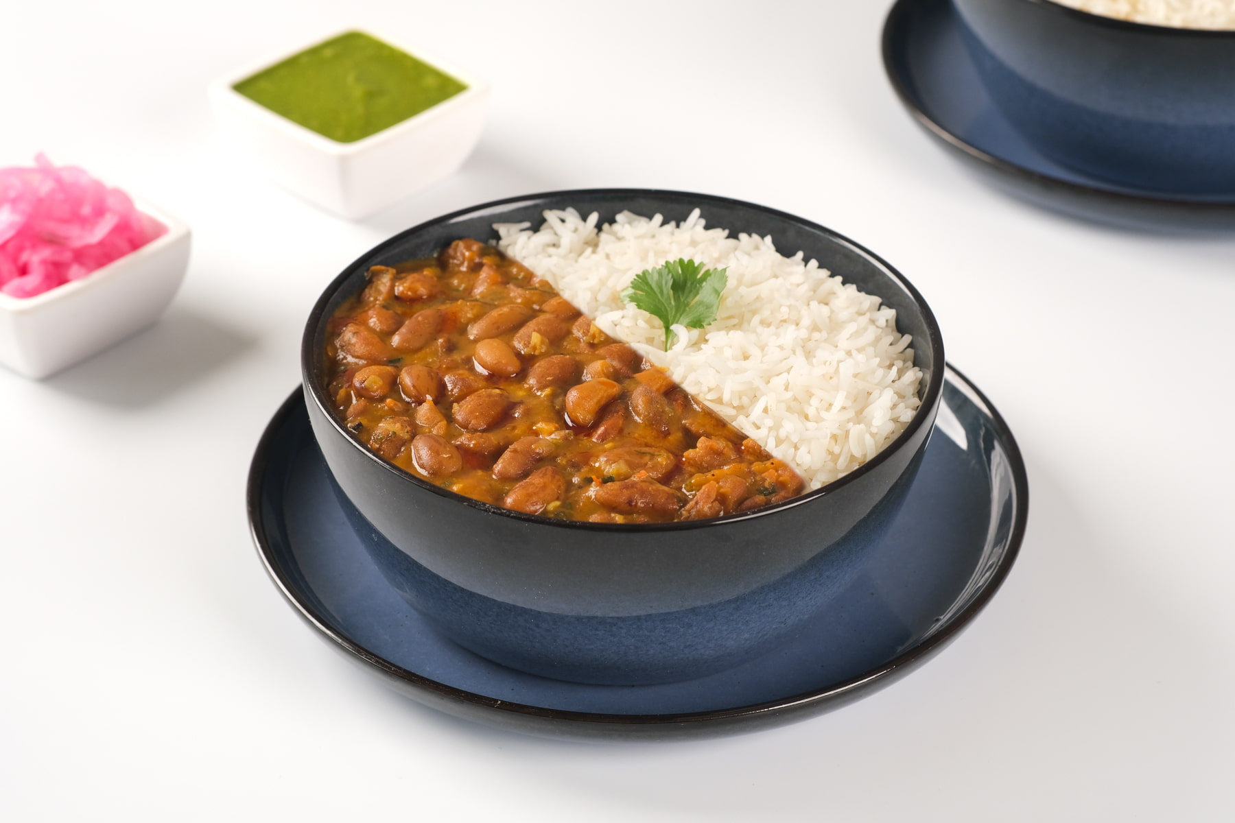 Chef Kenzo meal plan bowl with yellow pilaf and grilled paneer