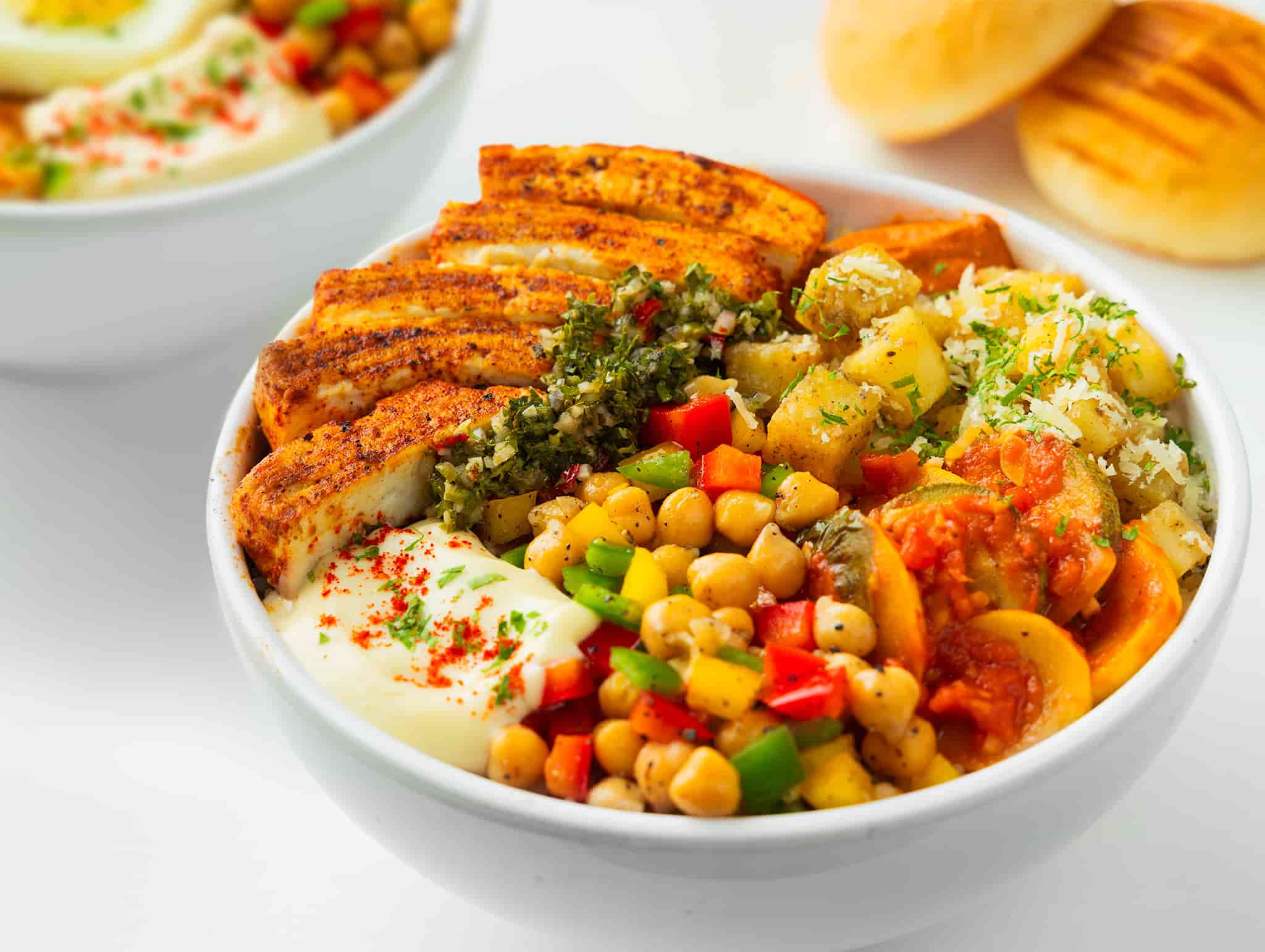 Spanish Pisto Bowl — Saturday's meal plan dish