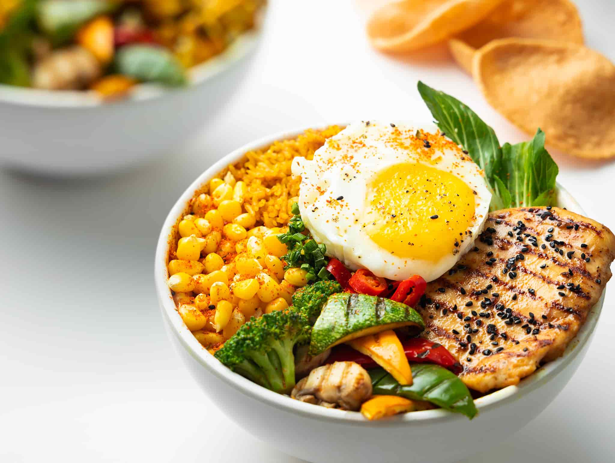Nasi Goreng Bowl — Sunday's meal plan dish