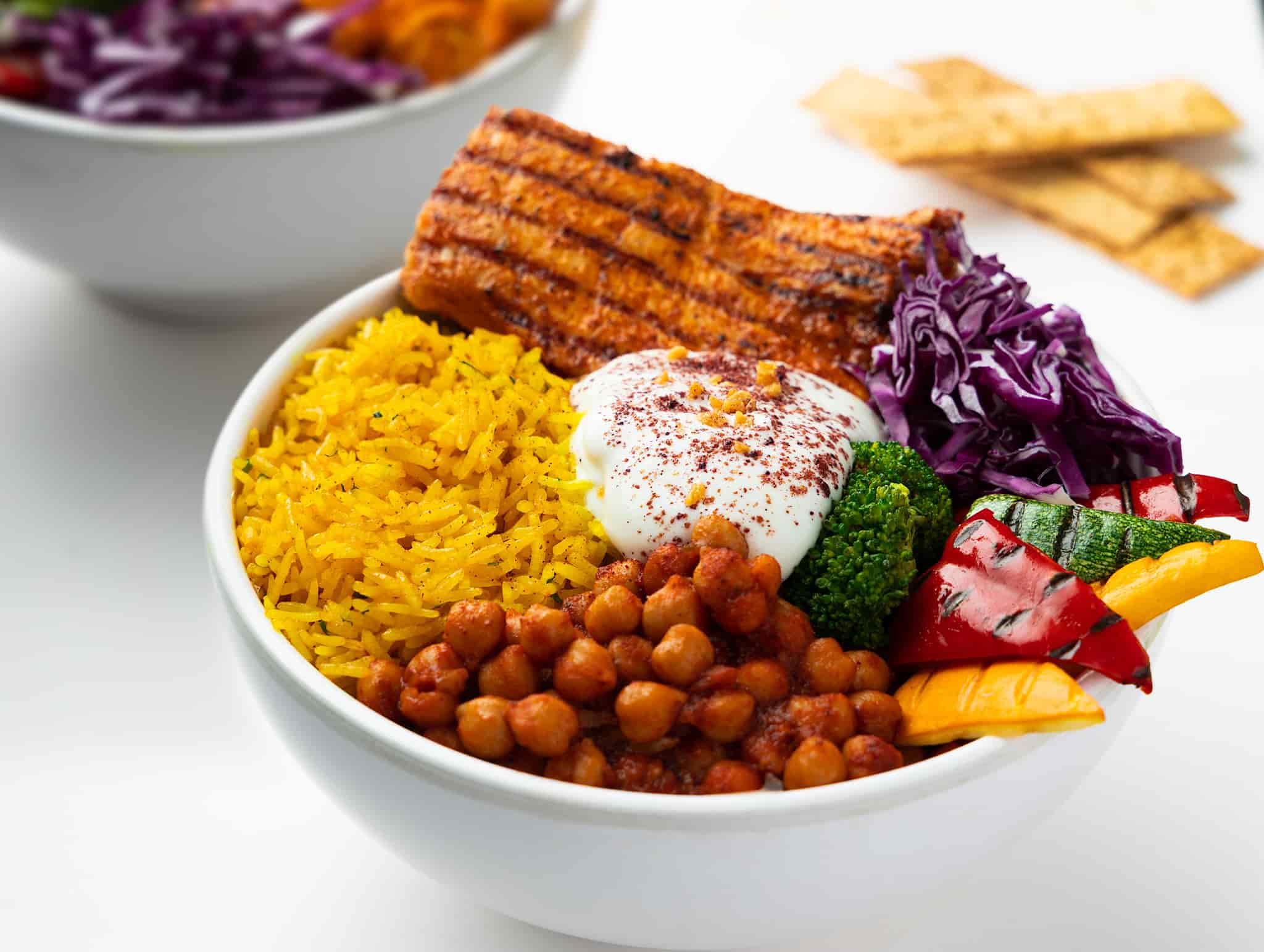 Shish Taouk Bowl — Wednesday's meal plan dish